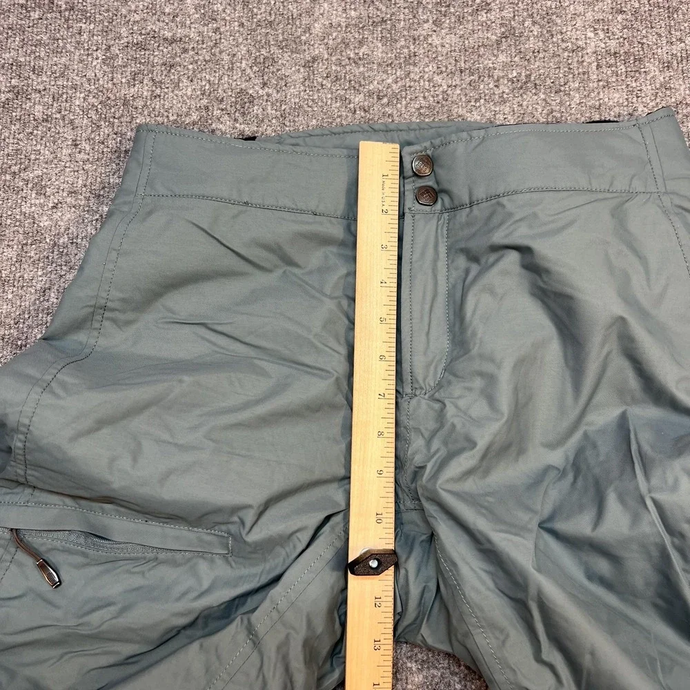 Columbia Bugaboo Omni-Tech Snow Pants Mens Medium Gray Waterproof Insulated Ski - Picture 11 of 13